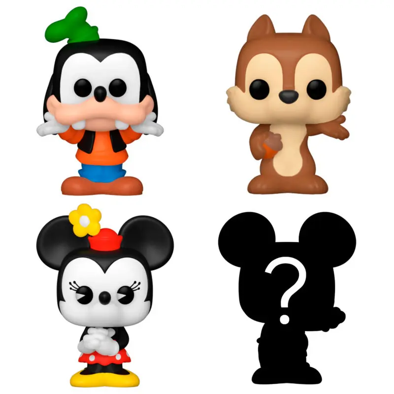 Disney Bitty POP! Vinylová figura 4-es csomag Goofy 2,5 cm termékfotó