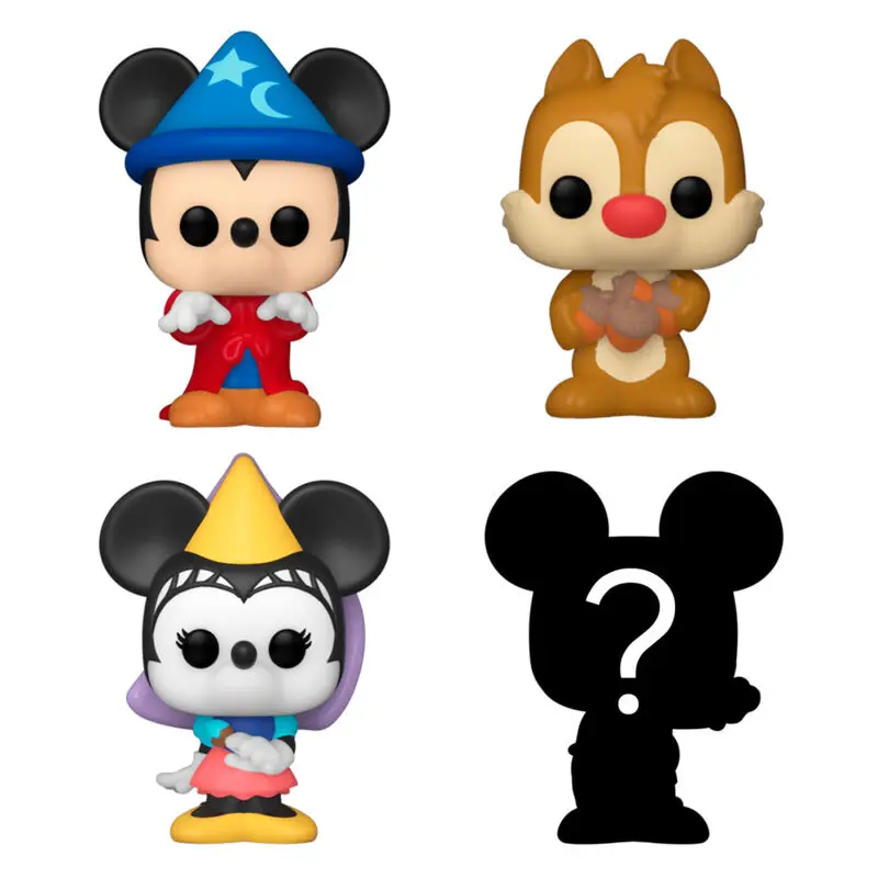 Disney Bitty POP! Vinilová figúrka 4 ks čarodej Mickey 2,5 cm termékfotó