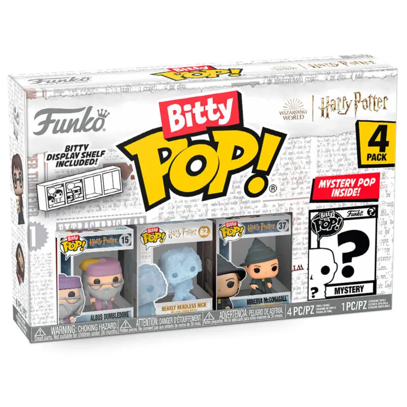 Harry Potter Bitty POP! Vinylová figúrka 4-Pack Dumbledore 2,5 cm produktová fotografia