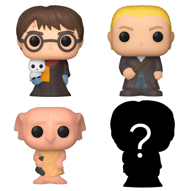 Harry Potter Bitty POP! Vinyl Figúrka 4-csomag Harry 2,5 cm termékfotó