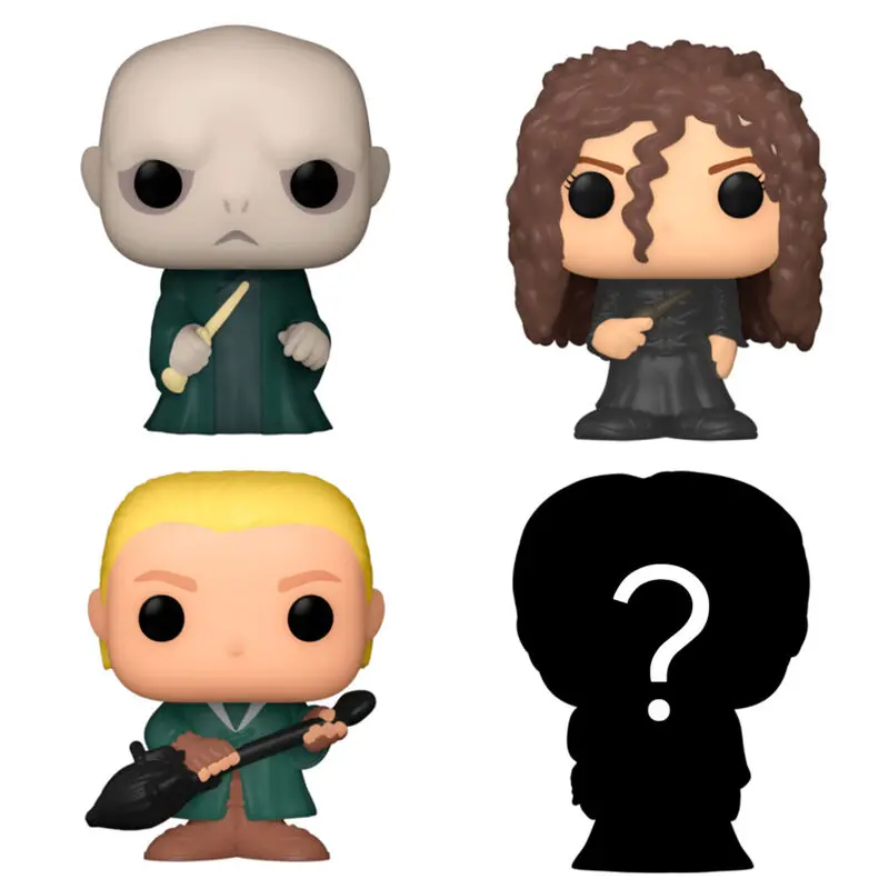 Harry Potter Bitty POP! Vinylová figúrka 4-balenie Voldemort 2,5 cm produktová fotografia