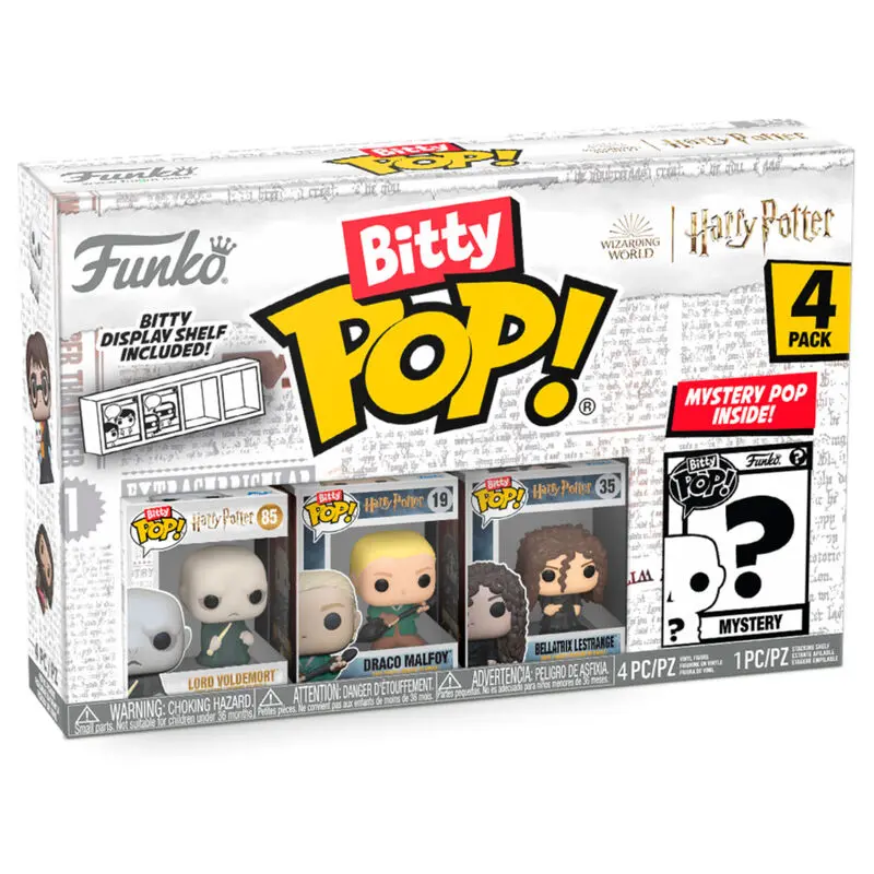 Harry Potter Bitty POP! Vinylová figúrka 4-balenie Voldemort 2,5 cm produktová fotografia