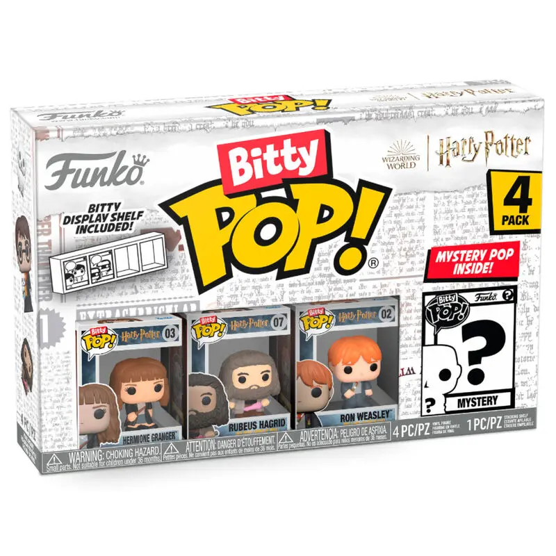 Harry Potter Bitty POP! Vinyl Figure 4-balenie Hermione 2,5 cm termékfotó