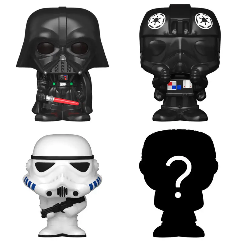 Star Wars Bitty POP! Vinyl figúrka 4-csomag Darth Vader 2,5 cm termékfotó