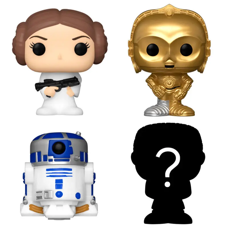 Star Wars Bitty POP! Vinyl figura 4 kusy Leia 2,5 cm termékfotó