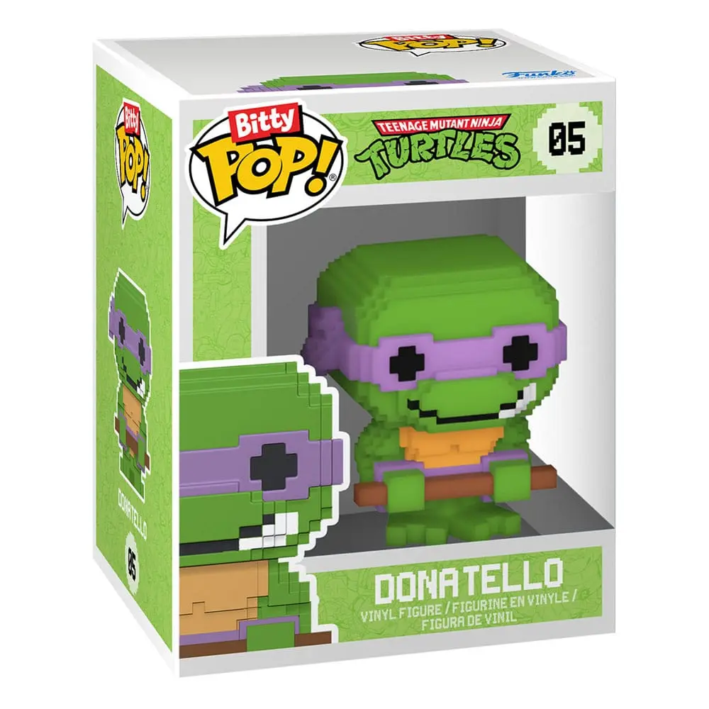 Teenage Mutant Ninja Turtles Bitty POP! Vinylová figúrka 4-Pack 8-Bit 2,5 cm produktová fotografia