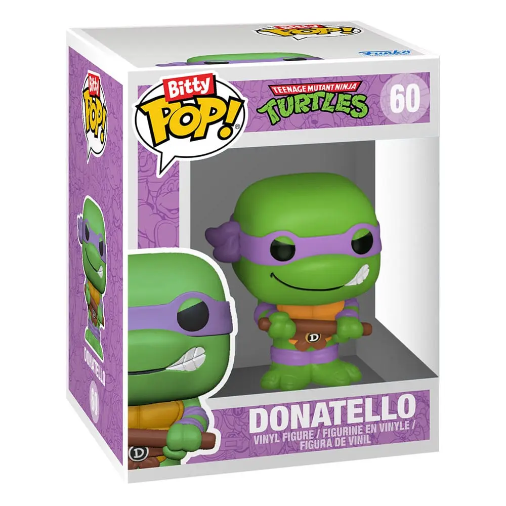 Teenage Mutant Ninja Turtles Bitty POP! figúrka z vinylu 4-Pack Donatello 2,5 cm produktová fotografia