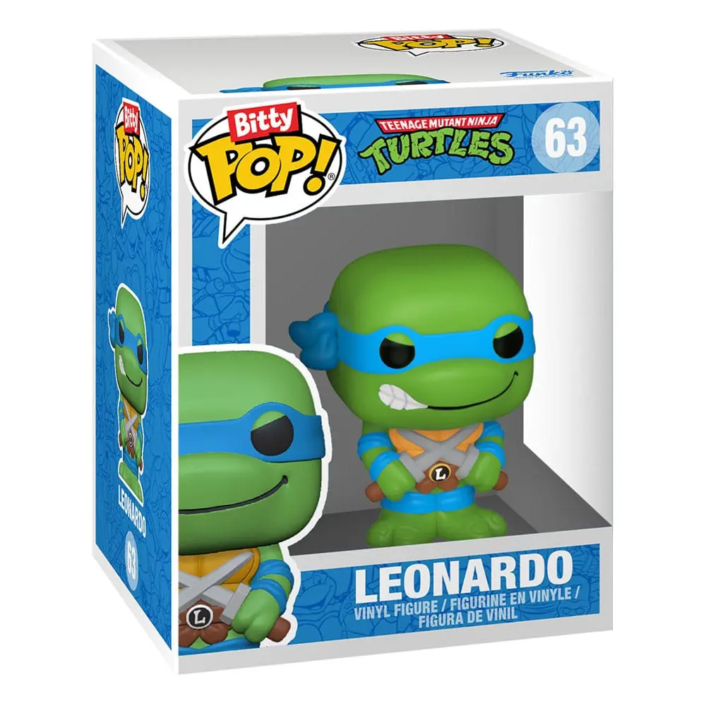 Teenage Mutant Ninja Turtles Bitty POP! Figúrka z vinylu 4-Pack Leonardo 2,5 cm produktová fotografia