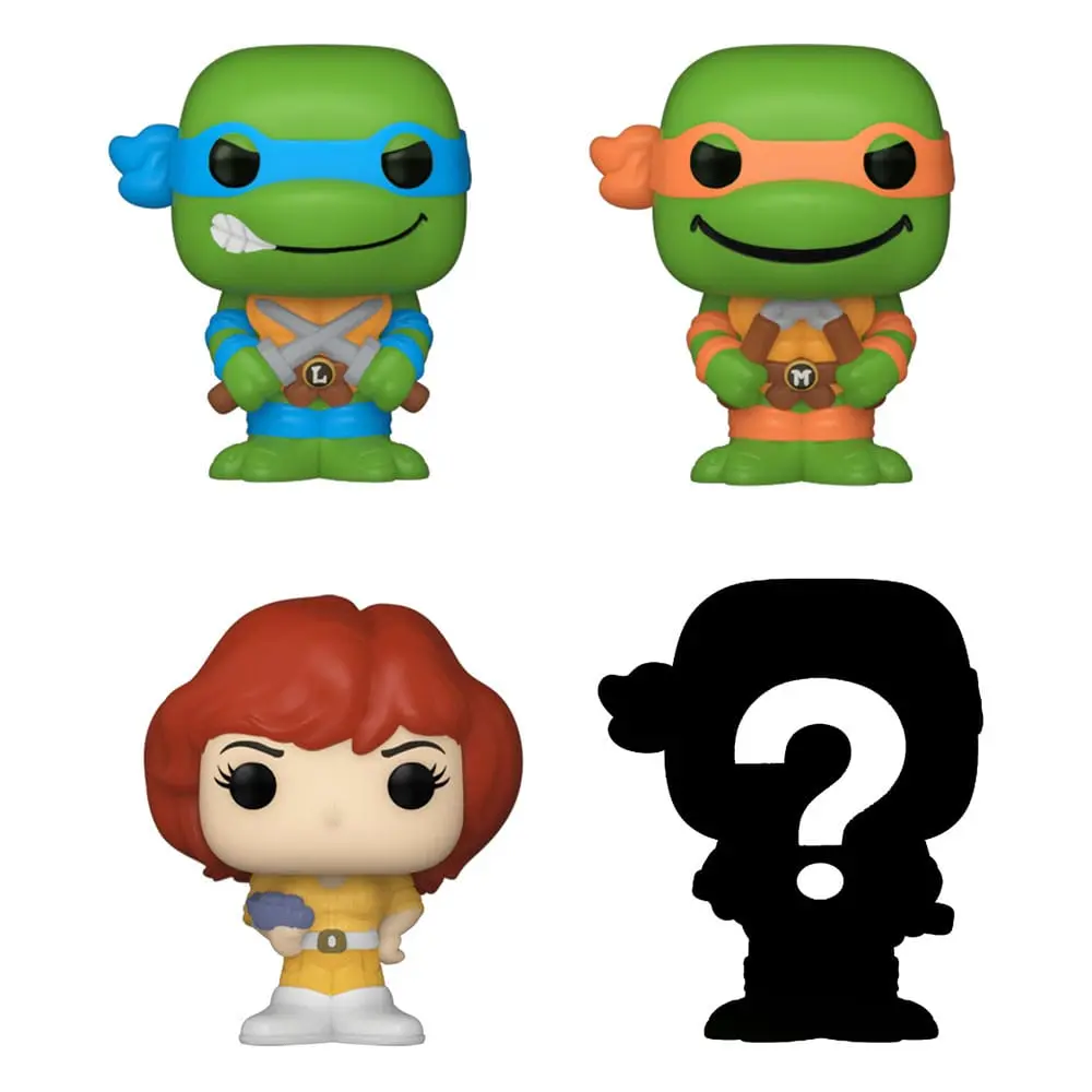 Teenage Mutant Ninja Turtles Bitty POP! Figúrka z vinylu 4-Pack Leonardo 2,5 cm produktová fotografia