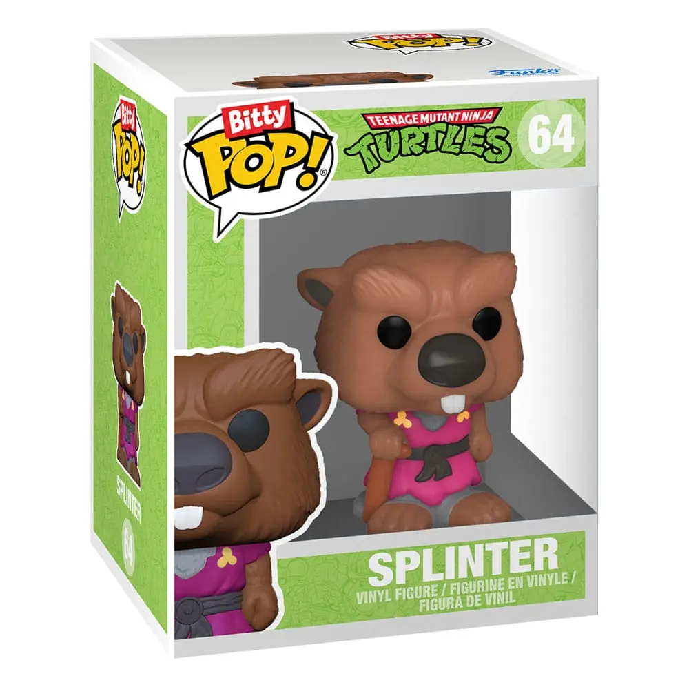 Teenage Mutant Ninja Turtles Bitty POP! Vinylová figúrka 4-Pack Splinter 2,5 cm produktová fotografia