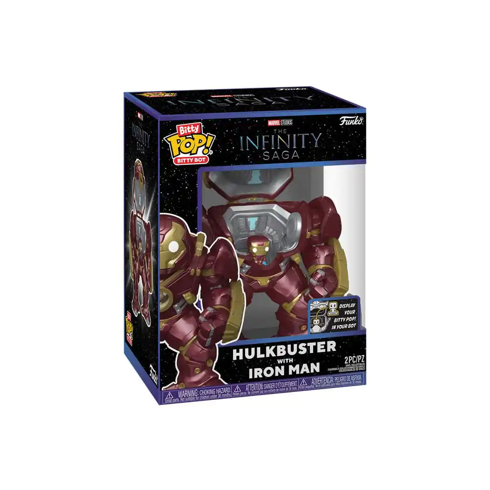 Bitty Funko POP! Bots 2,5 cm figurka Marvel - Hulkbuster termékfotó