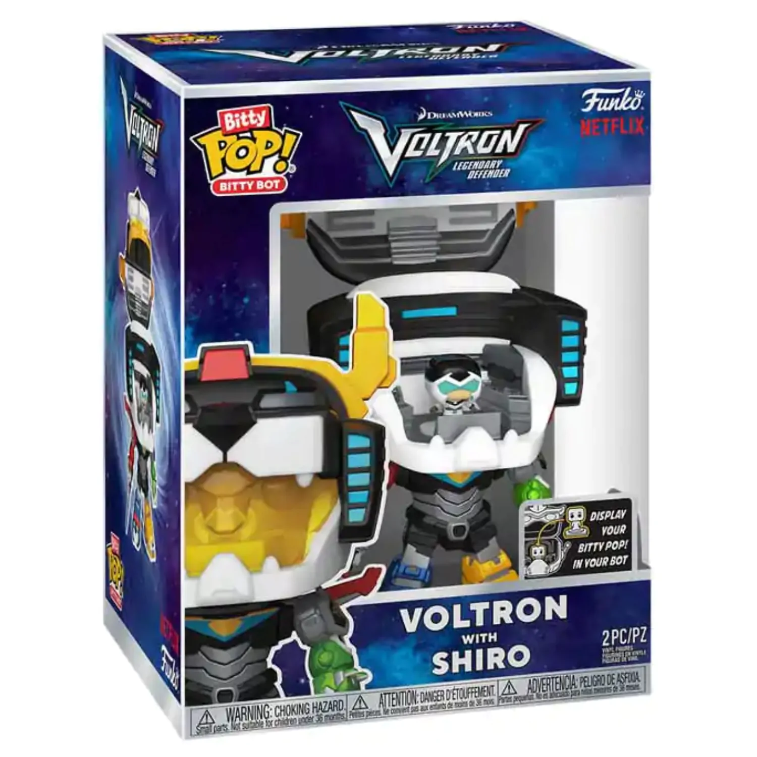 Balenie figúrok Bitty Funko POP! Bots Voltron- Voltron 2,5 cm produktová fotografia