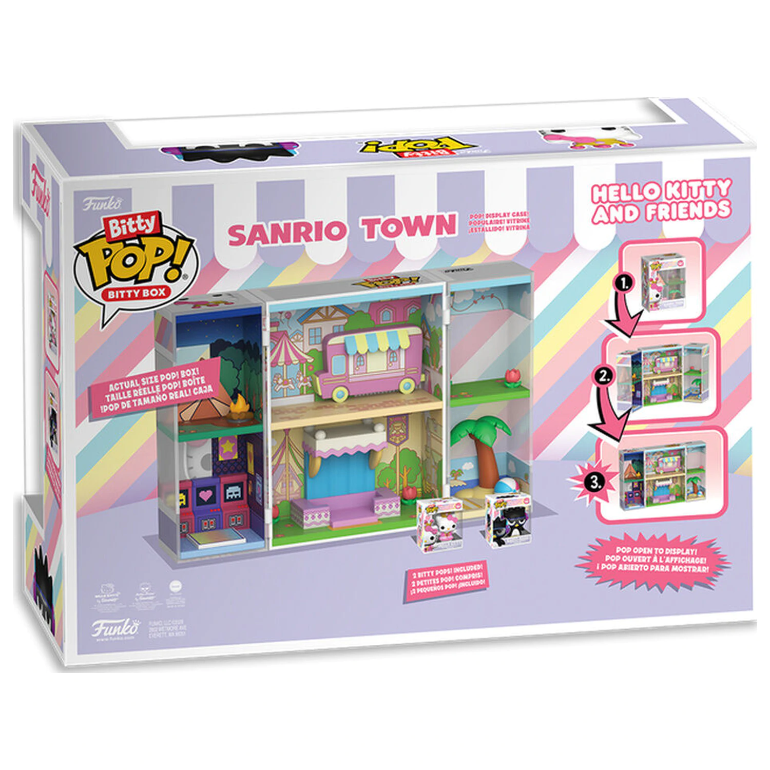 Bitty Funko POP Boxes figúrka Hello Kitty and Friends Sanrio Town produktová fotografia