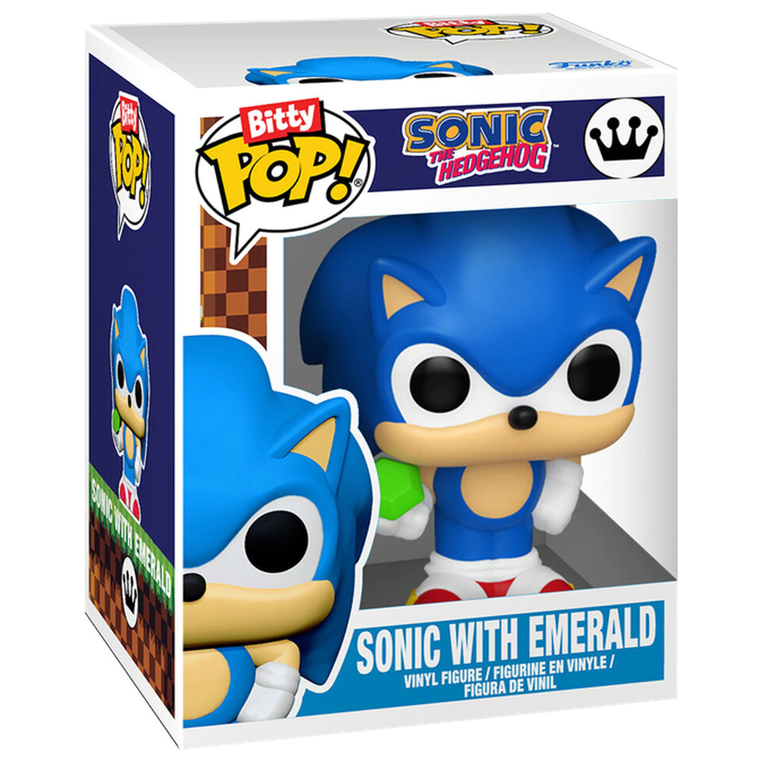 Bitty Funko POP krabice figúrka Sonic The Hedgehog Sonic produktová fotografia