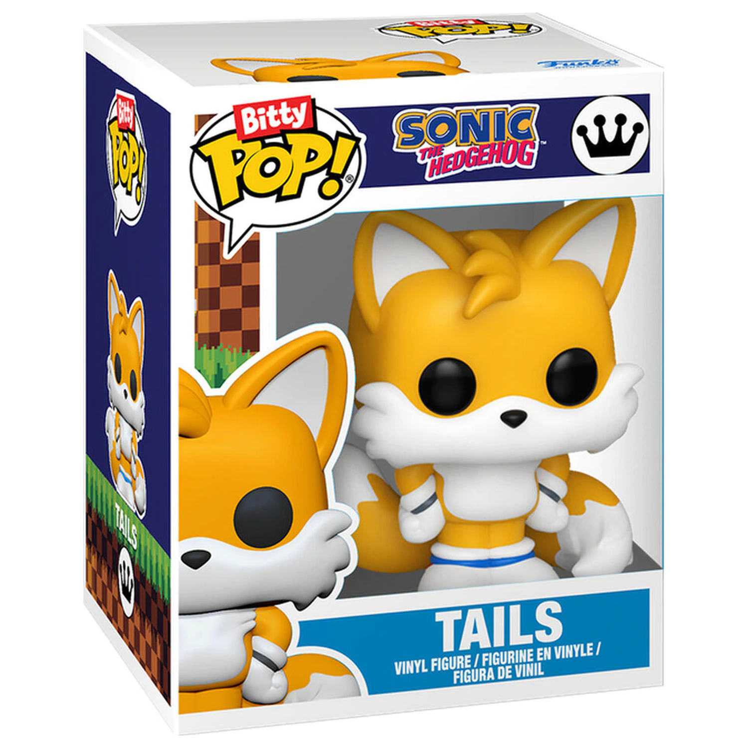 Bitty Funko POP krabice figúrka Sonic The Hedgehog Sonic produktová fotografia