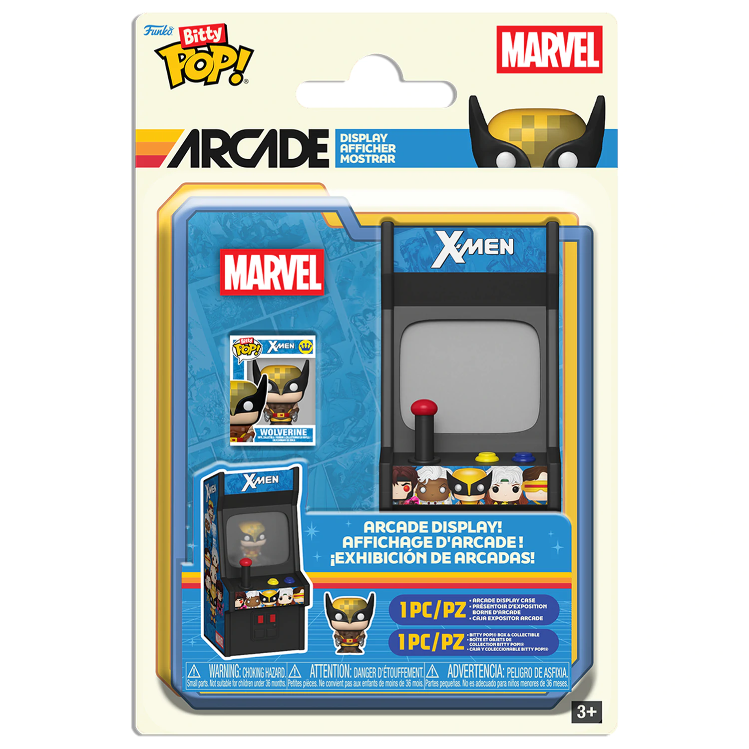 Funko Bitty POP figúrka Arcade Marvel X-Men produktová fotografia