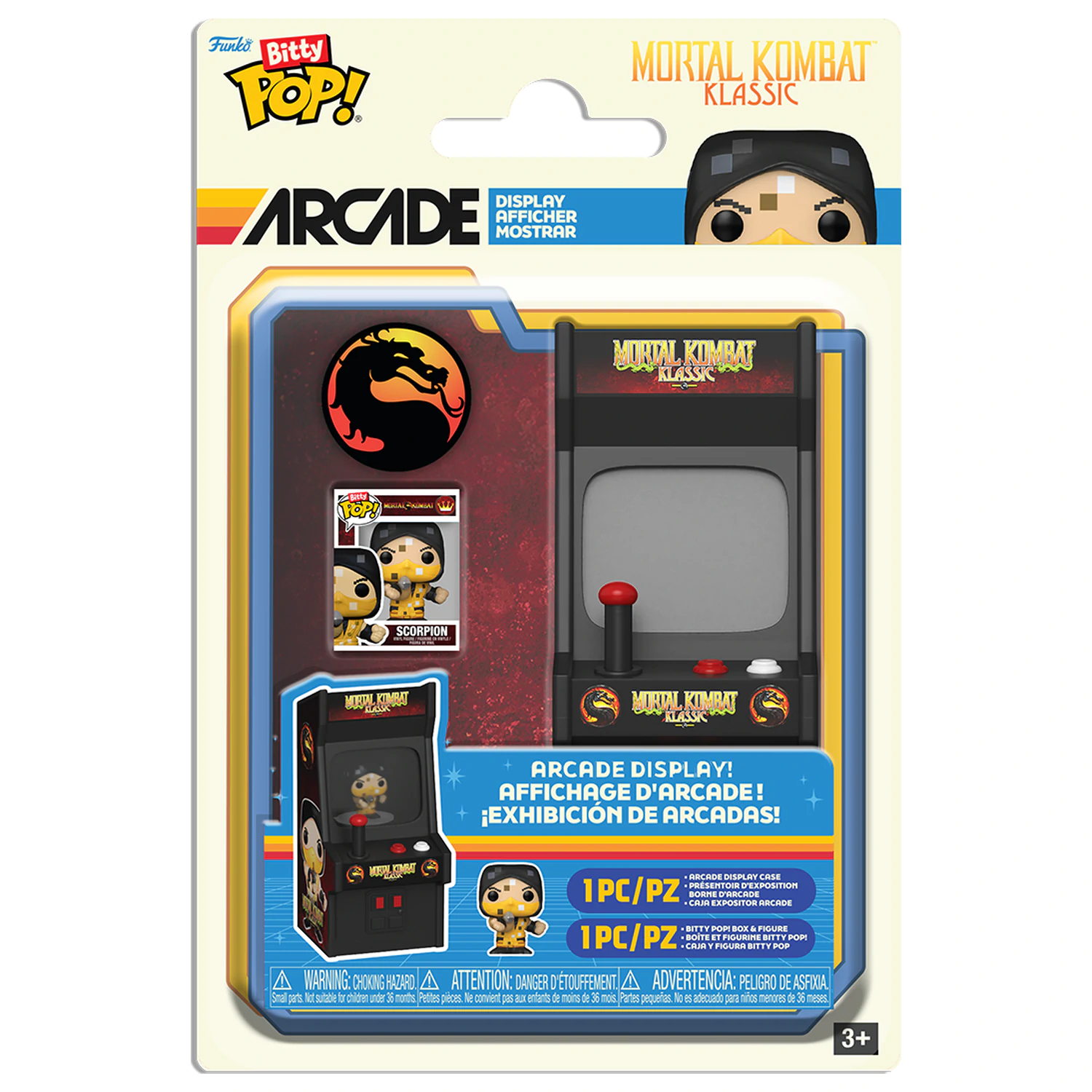 Bitty Funko POP figúrka Arcade Mortal Kombat produktová fotografia