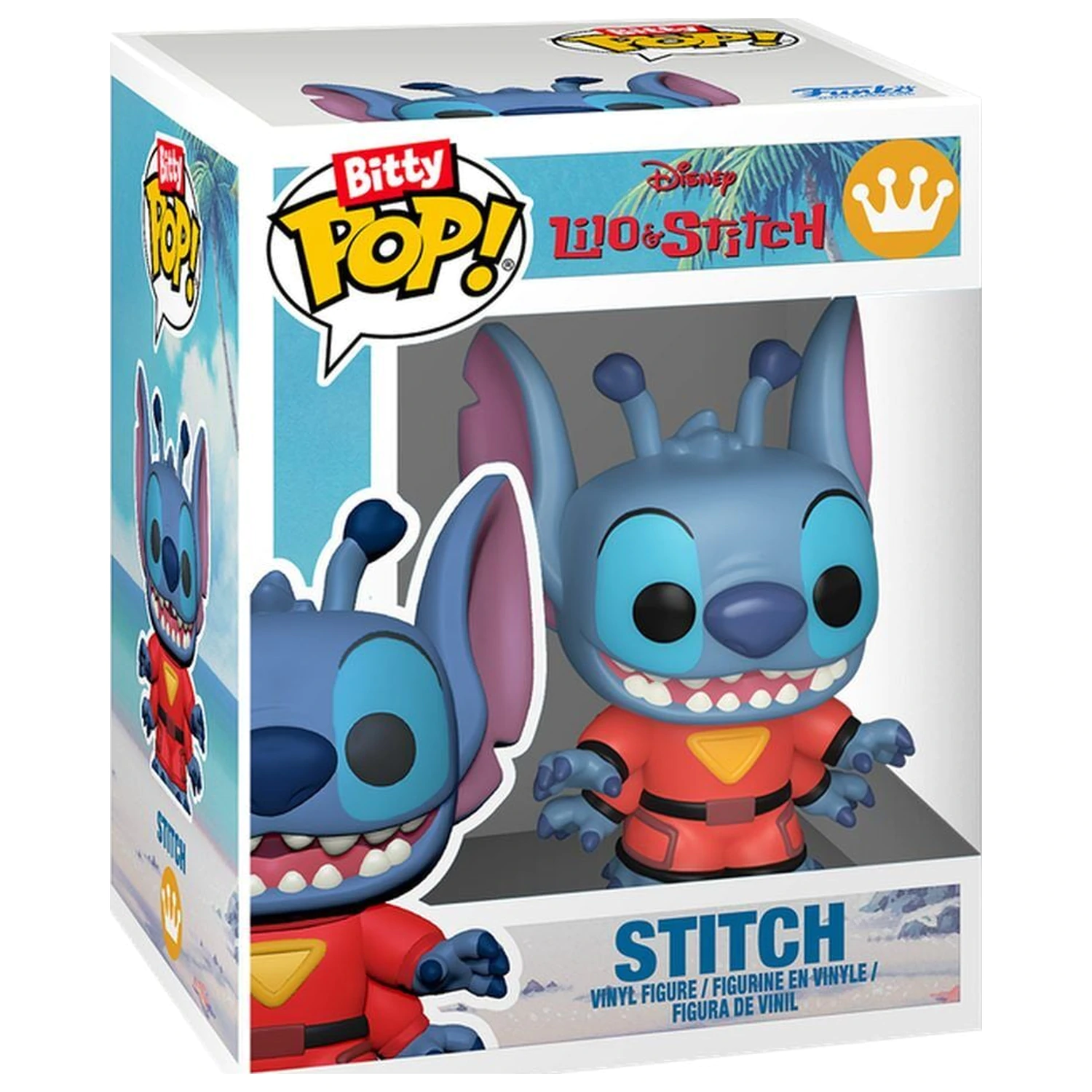 Bitty Funko POP figúrka a prívesok na kľúče Disney Stitch produktová fotografia