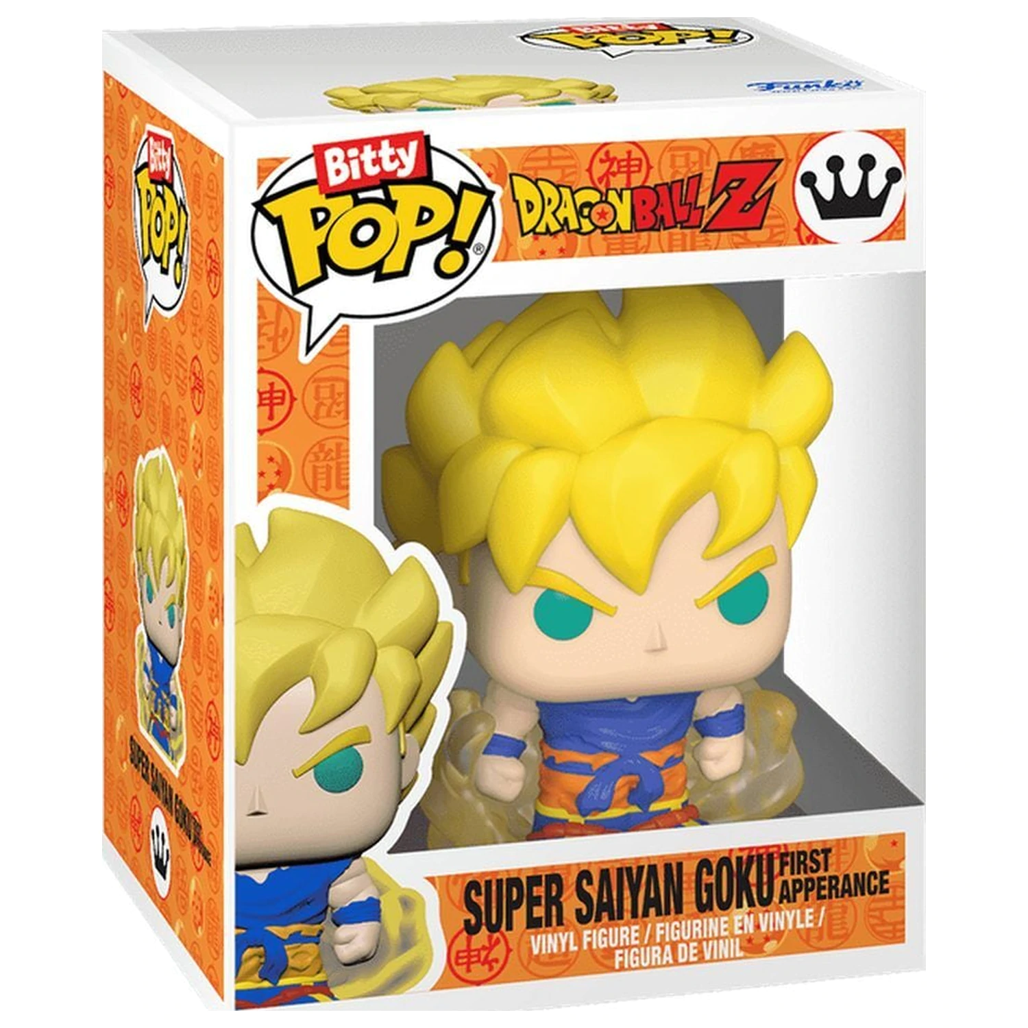 Bitty Funko POP figúrka a prívesok na kľúče Dragon Ball Super Saiyan Goku produktová fotografia