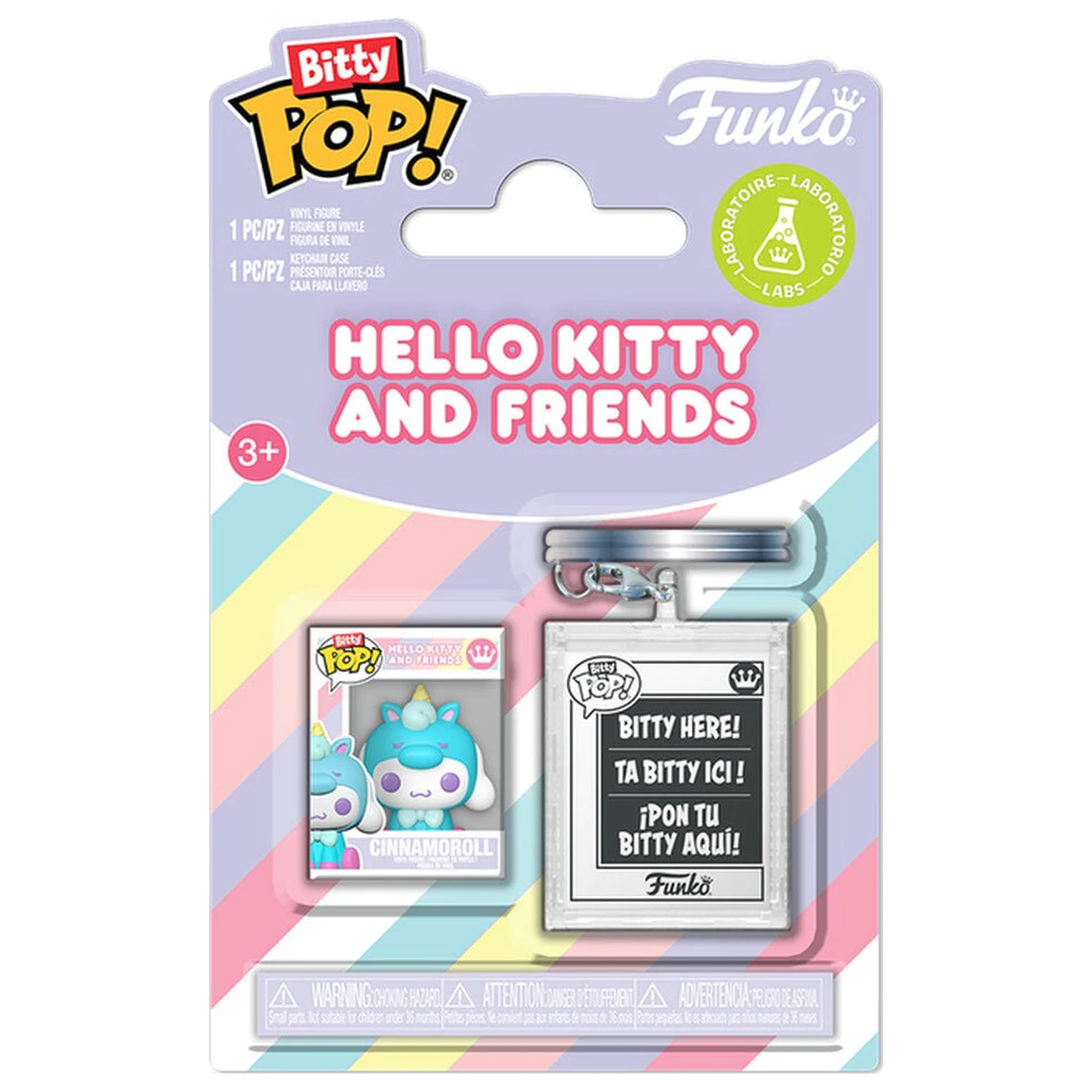 Bitty Funko POP figúrka & kľúčenka Hello Kitty and Friends Cinnamoroll produktová fotografia
