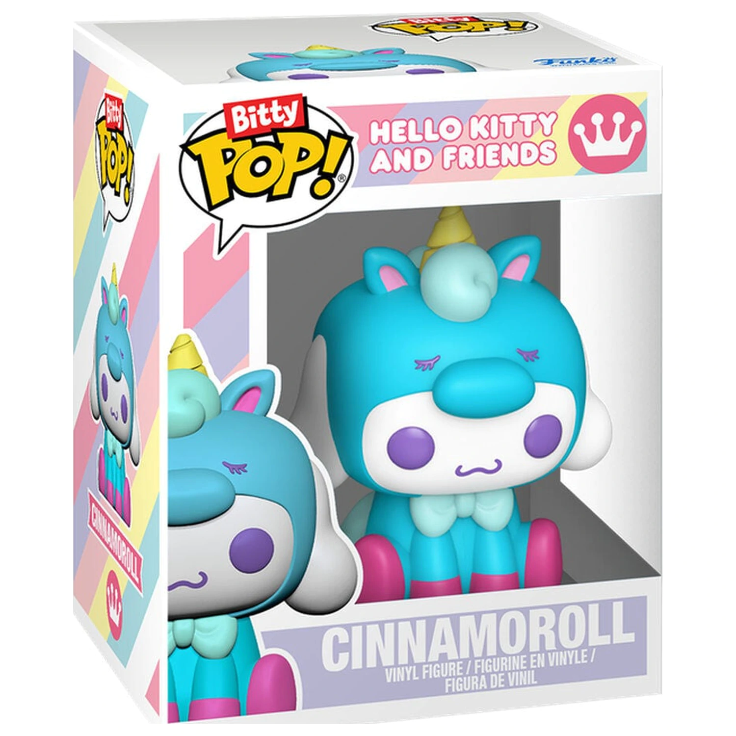 Bitty Funko POP figúrka & kľúčenka Hello Kitty and Friends Cinnamoroll produktová fotografia