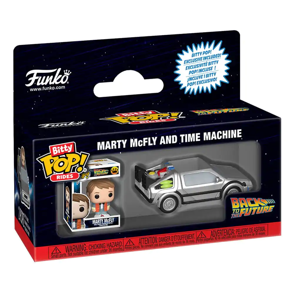 Bitty Funko POP figúrka Ride Back to the Future Time Machine produktová fotografia