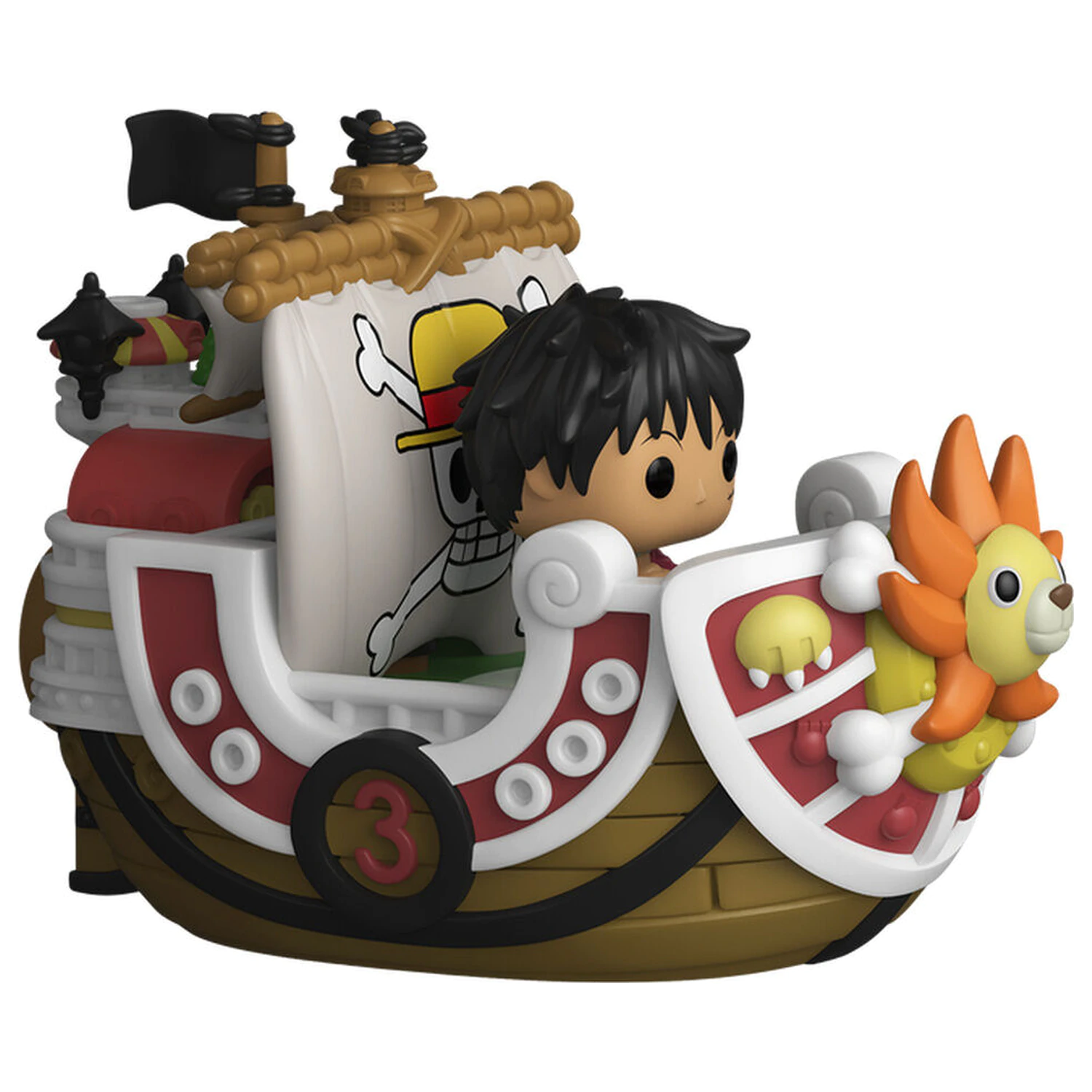 Bitty Funko POP figúrka Ride One Piece Monkey D.Luffy a Thousand Sunny produktová fotografia