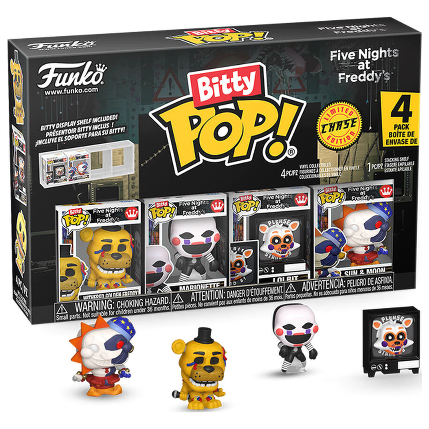 Bitty Funko POP figúrky Five Nights at Freddy´s Chase produktová fotografia