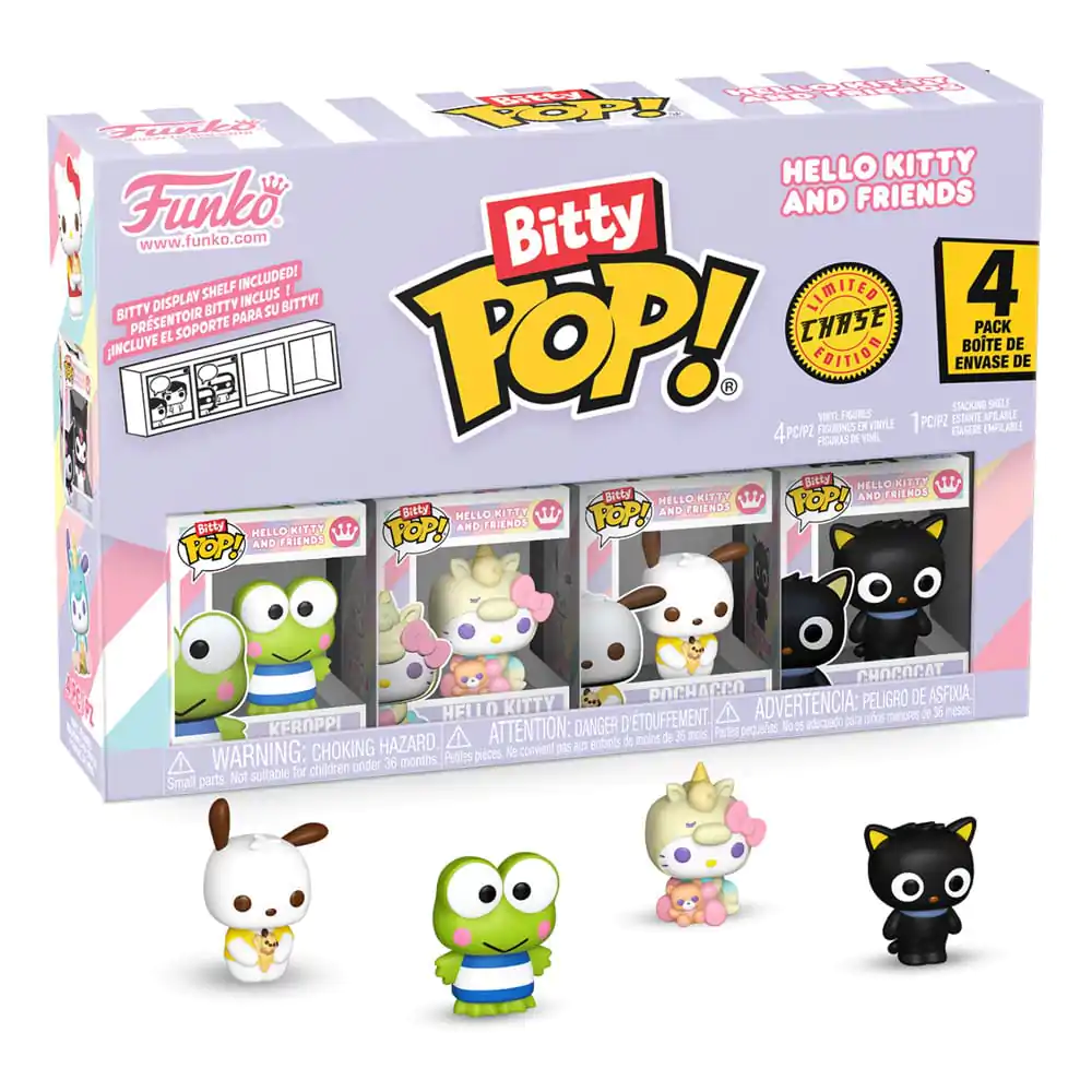 Bitty Funko POP Hello Kitty and Friends vinylová figúrka 4-balenie Keroppi produktová fotografia