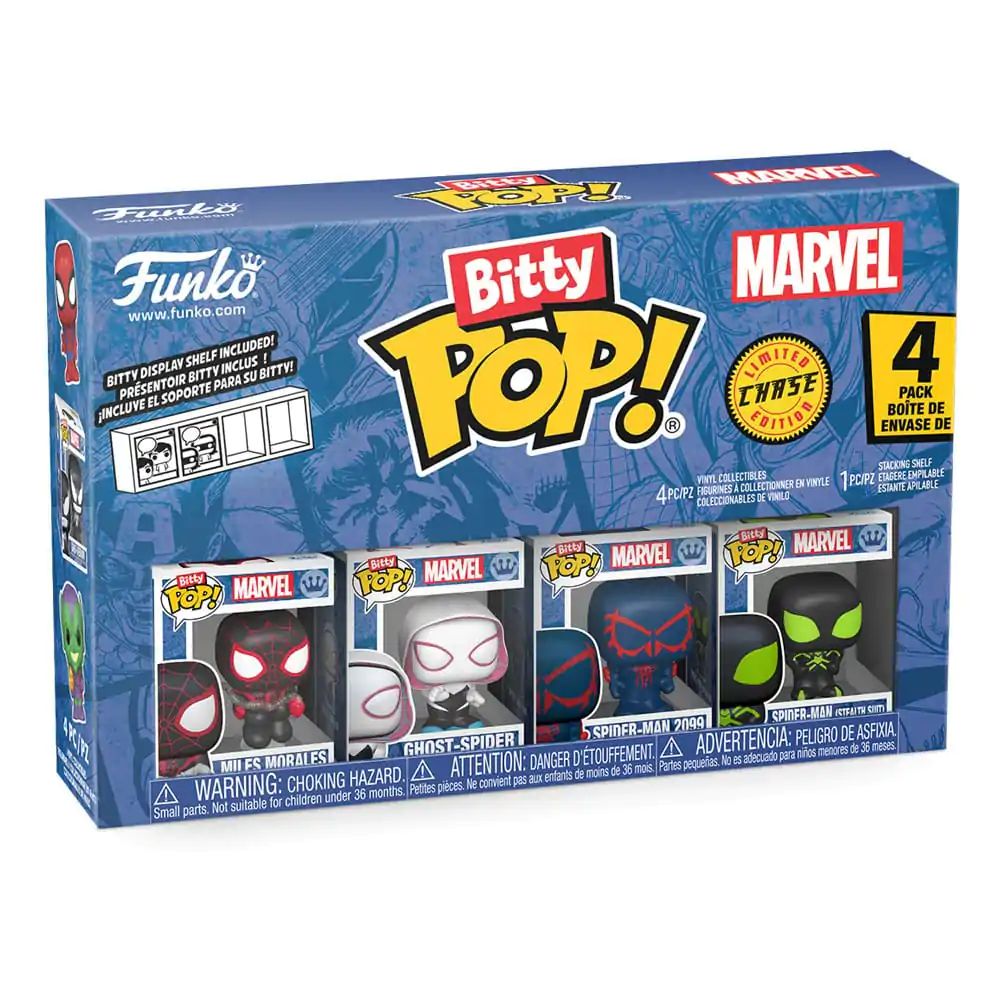 Bitty Funko POP Marvel Spider-Man Miles Vinyl Figure 4-balenie Morales produktová fotografia