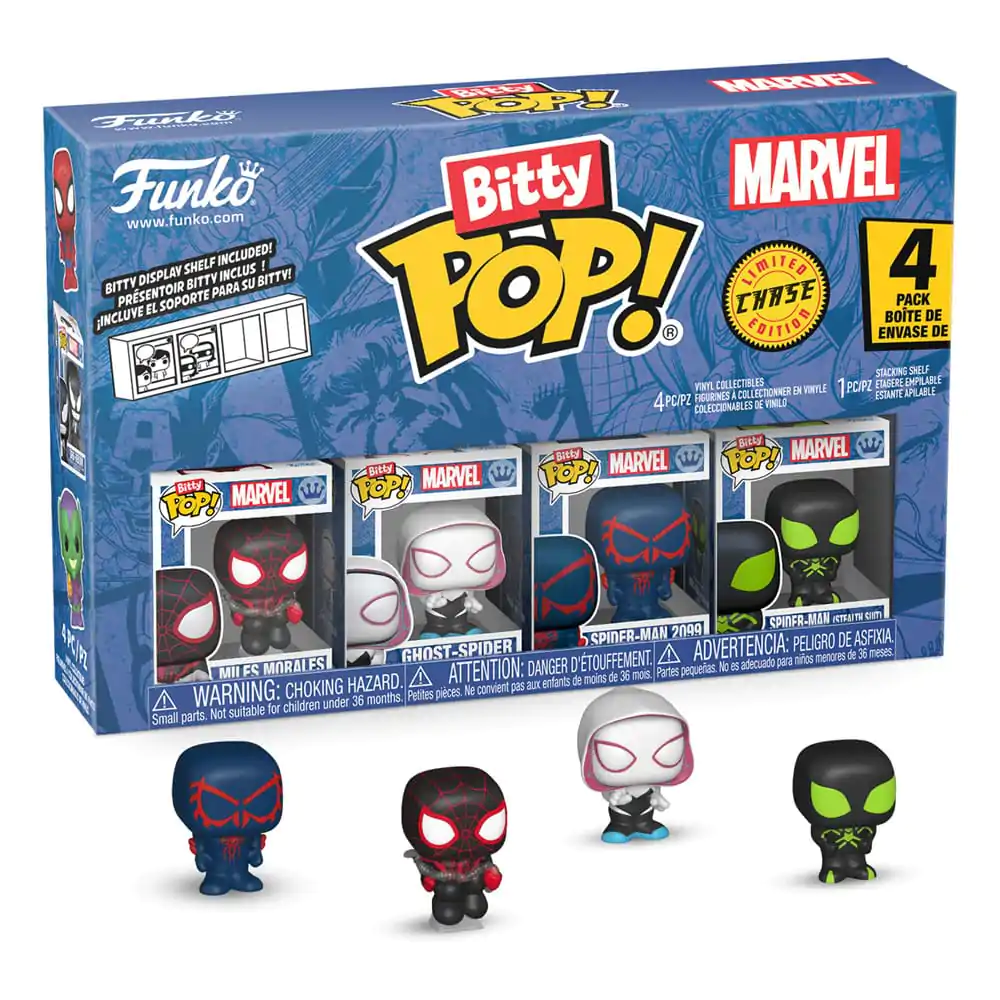 Bitty Funko POP Marvel Spider-Man Miles Vinyl Figure 4-balenie Morales produktová fotografia