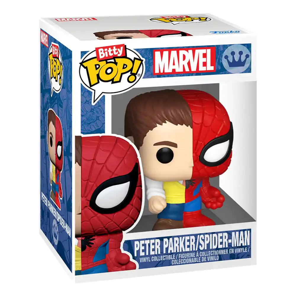 Bitty Funko POP Marvel Spider-Man vinylová figúrka 4-balenie Parker Split produktová fotografia