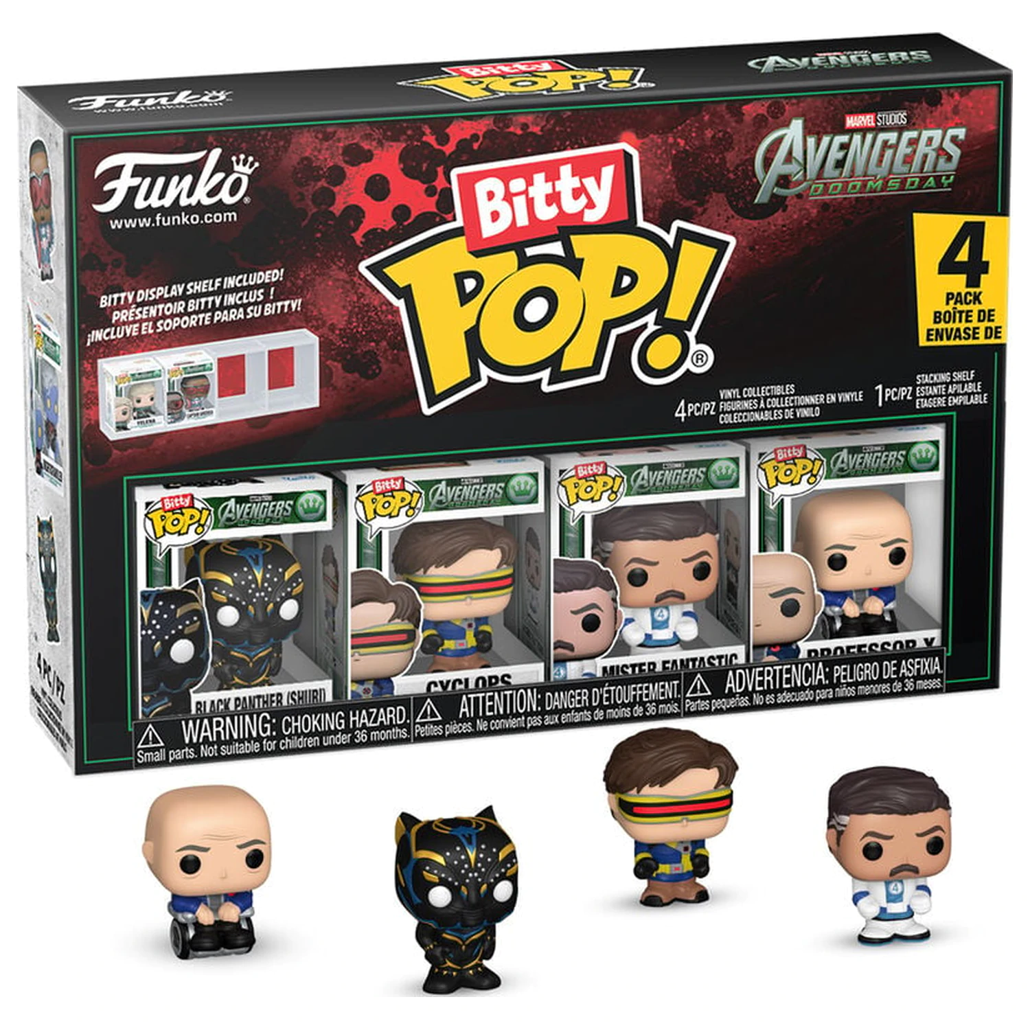 Bitty Funko POP Marvel Studios Avengers 4-pack figúrok Doomsday produktová fotografia