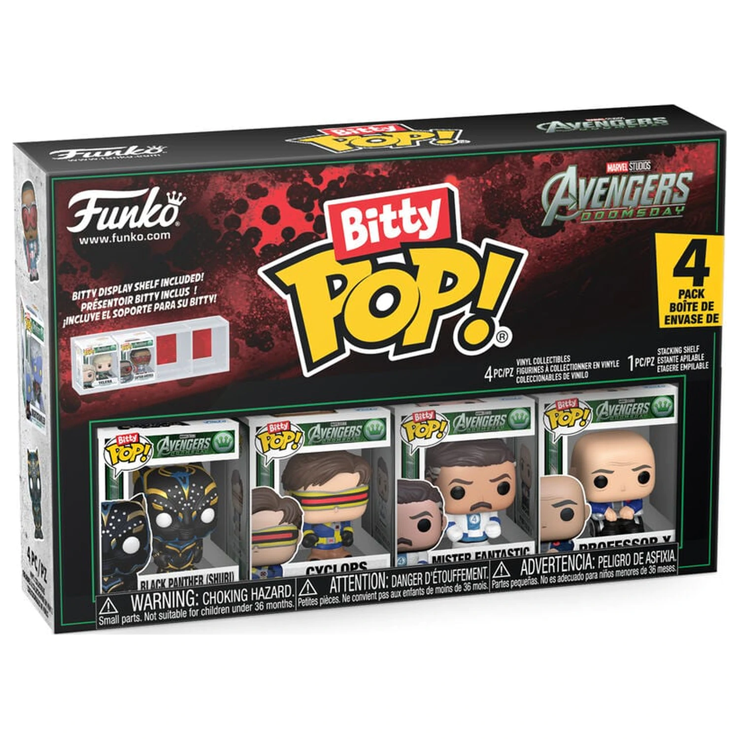 Bitty Funko POP Marvel Studios Avengers 4-pack figúrok Doomsday produktová fotografia