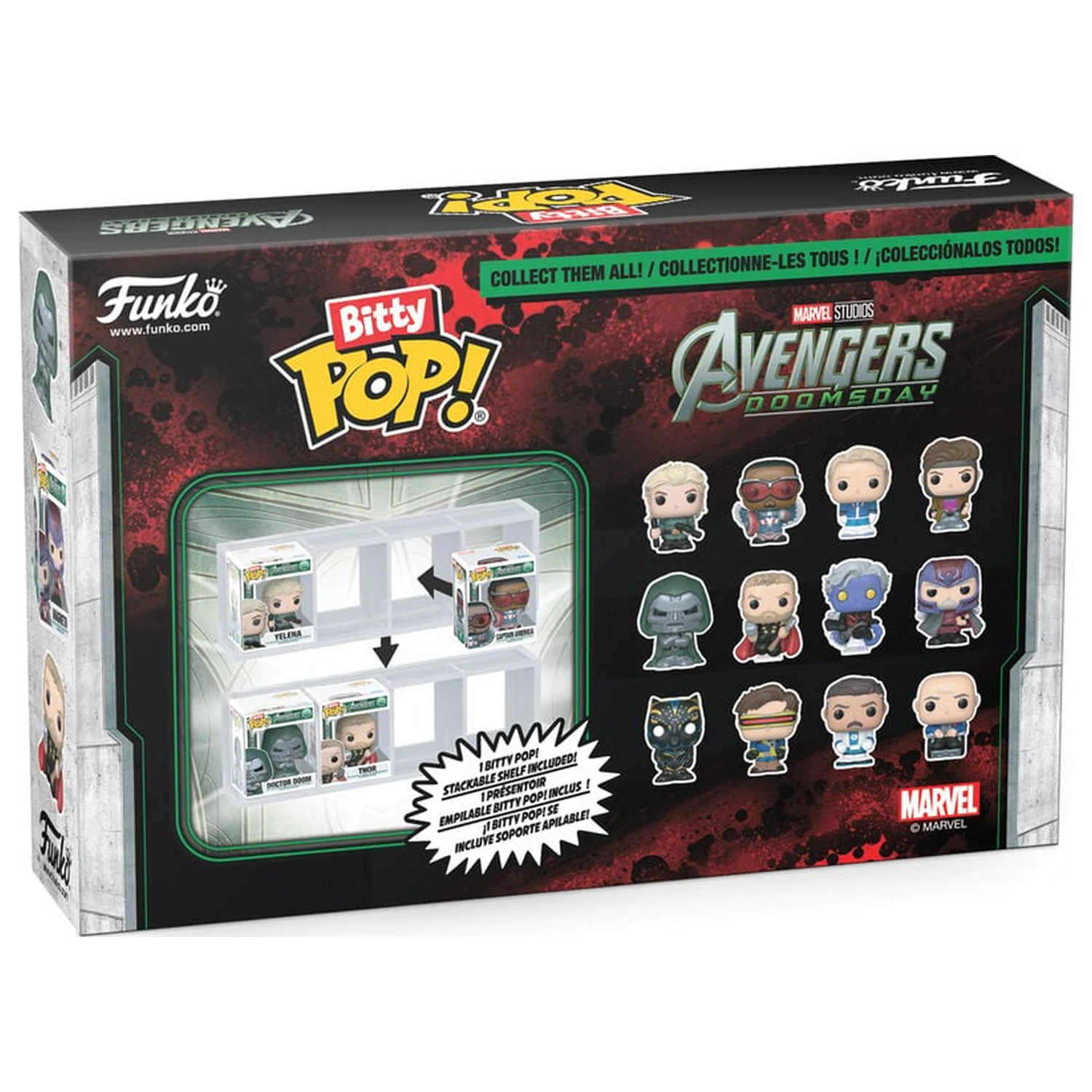 Bitty Funko POP Marvel Studios Avengers 4-pack figúrok Doomsday produktová fotografia