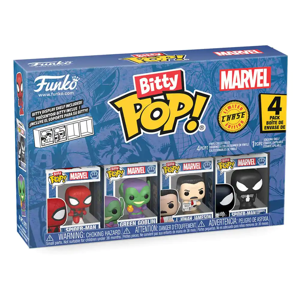 Bitty Funko POP Marvel Vinyl Figure 4-Pack Spider-Man produktová fotografia