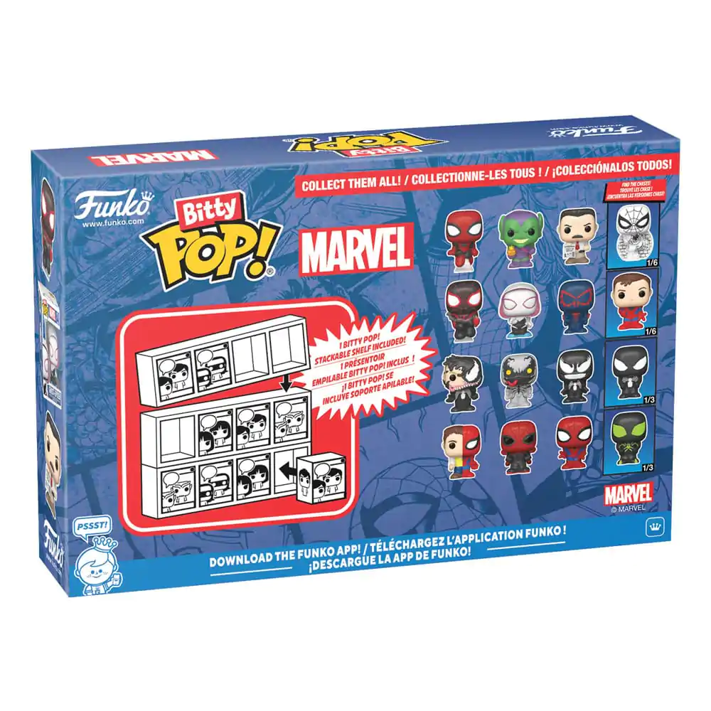 Bitty Funko POP Marvel Vinyl Figure 4-Pack Spider-Man produktová fotografia