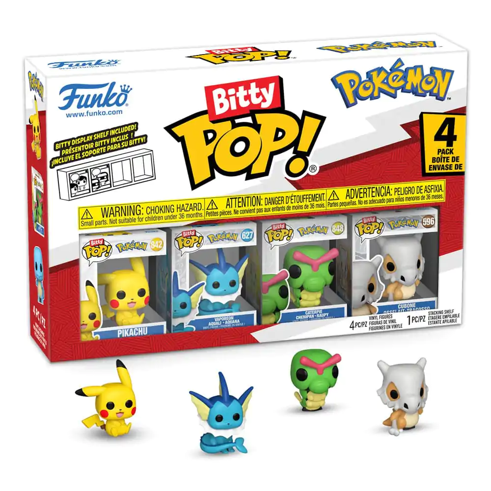 Funko Bitty POP Pokemon vinylová figúrka 4-balenie Pikachu produktová fotografia