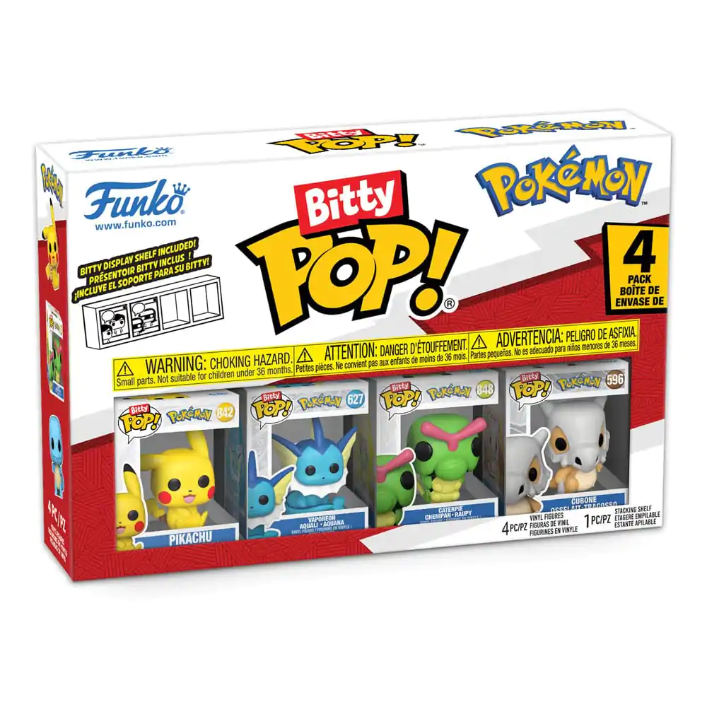Funko Bitty POP Pokemon vinylová figúrka 4-balenie Pikachu produktová fotografia