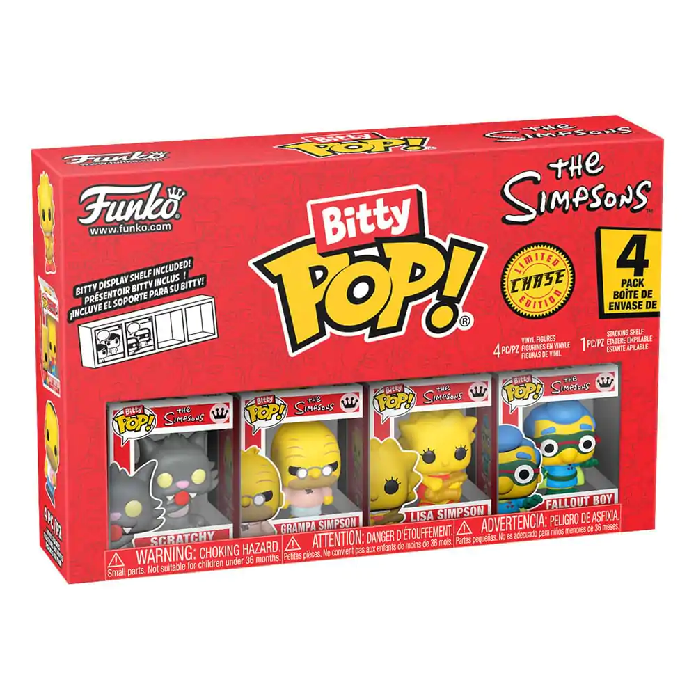 Bitty Funko POP The Simpsons Vinyl figúrka 4-balenie Scratchy produktová fotografia