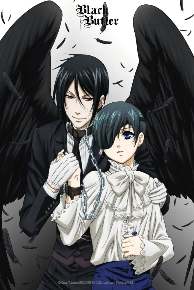 Black Butler Wallscroll Čierne Krídla 60 x 90 cm produktová fotografia