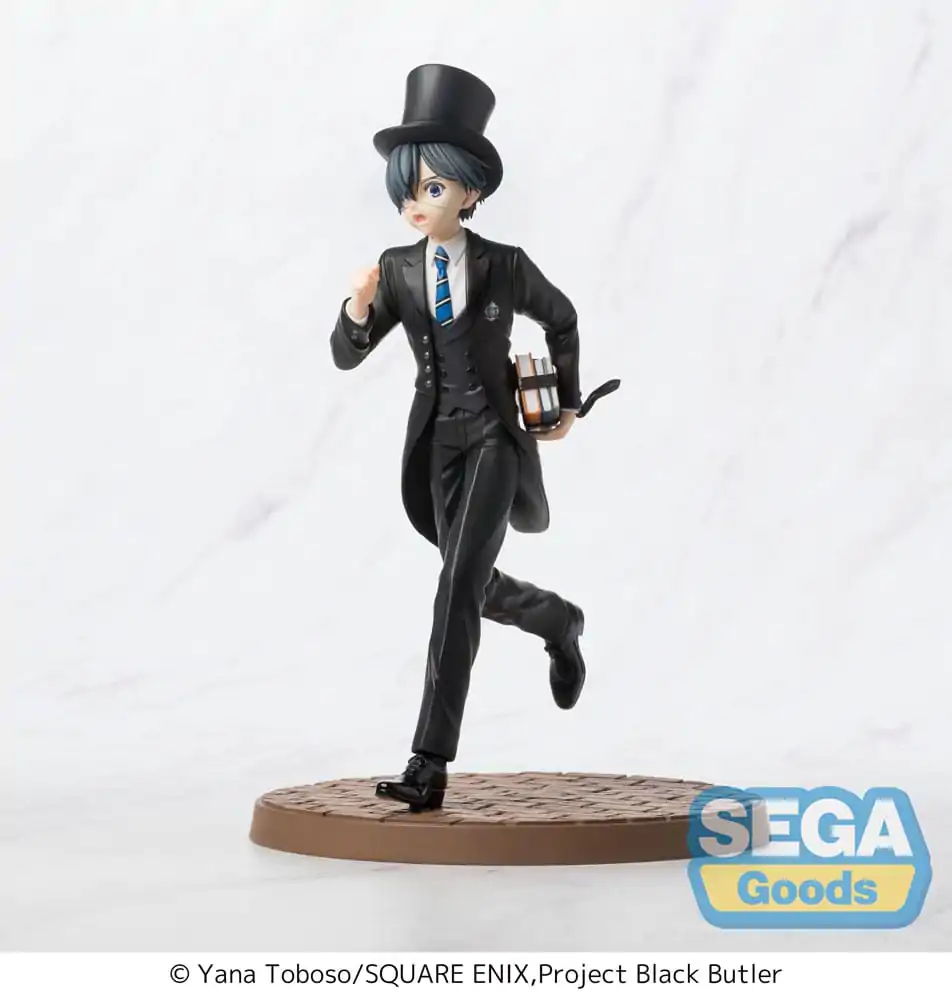 Black Butler: Boarding School Arc Luminasta PVC socha Ciel Phantomhive 22 cm produktová fotografia