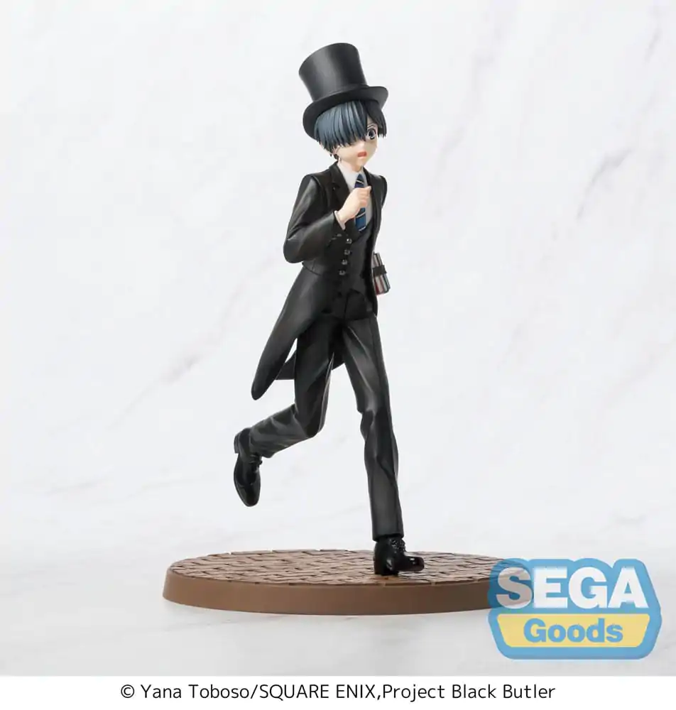 Black Butler: Boarding School Arc Luminasta PVC socha Ciel Phantomhive 22 cm produktová fotografia
