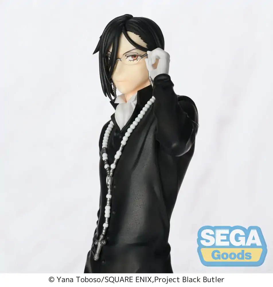 Black Butler: Boarding School Arc Luminasta PVC Soška Sebastian Michaelis 22 cm produktová fotografia