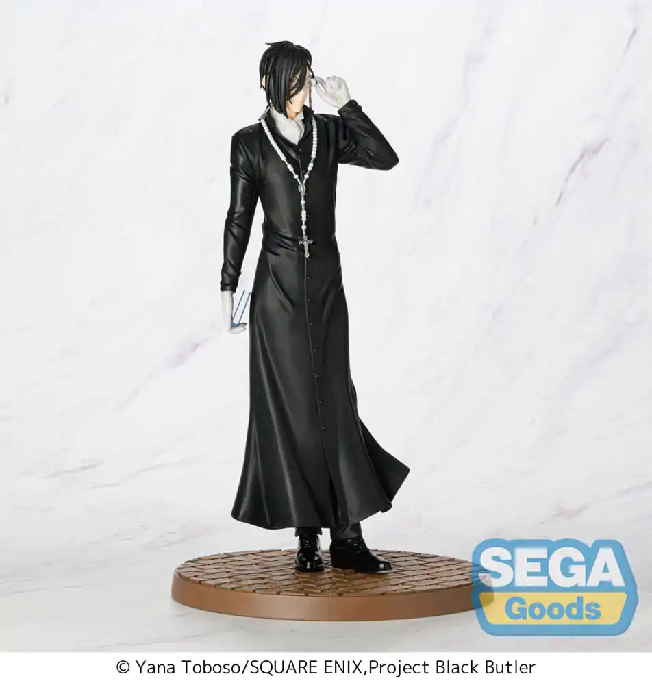 Black Butler: Boarding School Arc Luminasta PVC Soška Sebastian Michaelis 22 cm produktová fotografia