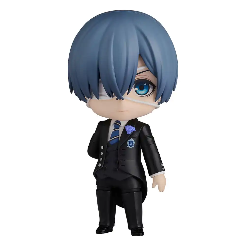 Black Butler: Boarding School Arc Nendoroid Akčná Figúrka Ciel Phantomhive: Sapphire Owl Ver. 10 cm produktová fotografia