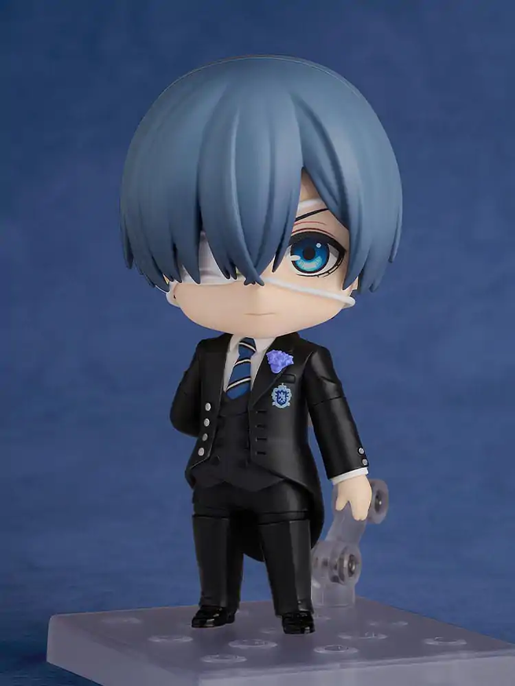 Black Butler: Boarding School Arc Nendoroid Akčná Figúrka Ciel Phantomhive: Sapphire Owl Ver. 10 cm produktová fotografia