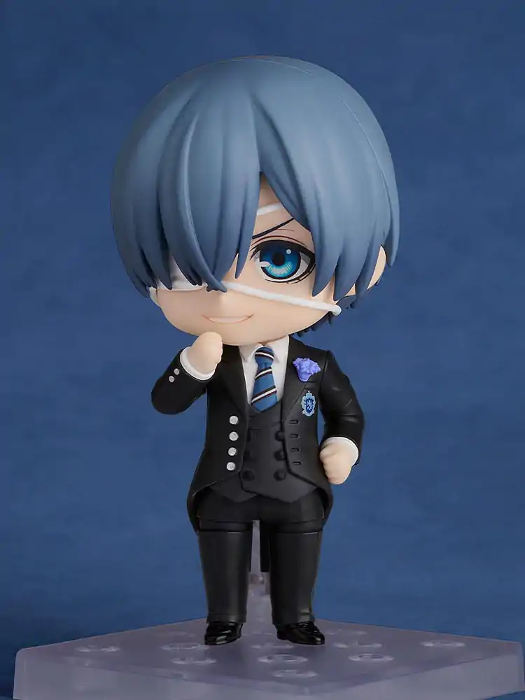 Black Butler: Boarding School Arc Nendoroid Akčná Figúrka Ciel Phantomhive: Sapphire Owl Ver. 10 cm produktová fotografia