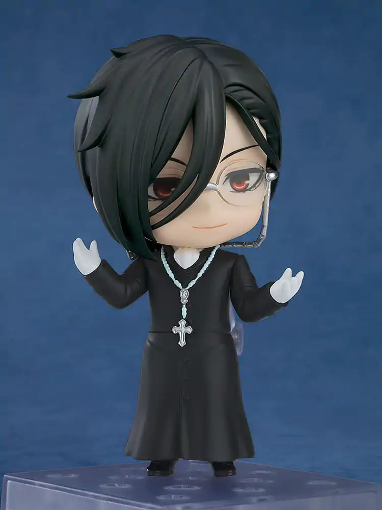 Black Butler: Boarding School Arc Nendoroid akčná figúrka Sebastian Michaelis: Sapphire Owl ver. 10 cm termékfotó