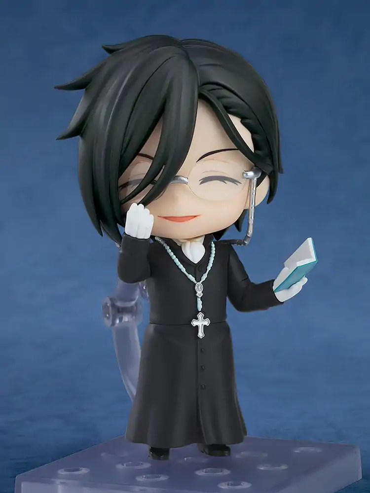 Black Butler: Boarding School Arc Nendoroid akčná figúrka Sebastian Michaelis: Sapphire Owl ver. 10 cm termékfotó